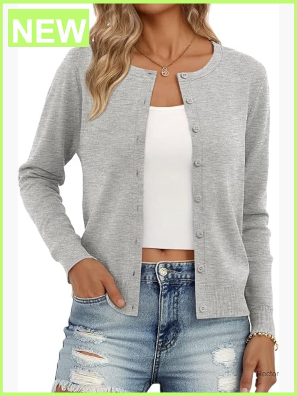 Lightweight Cardigan Sweater for Women Fall Long Sleeve Button Down Soft Casual